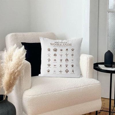 Housses de coussin Animal Tracks