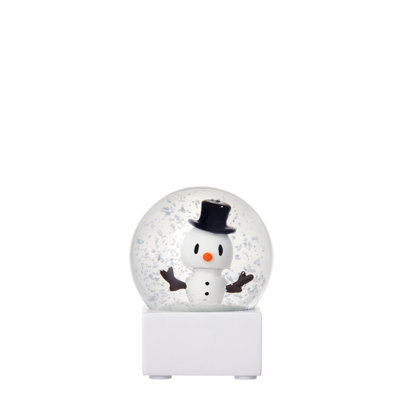 Figur Hoptimist Kleiner Schneemann Schneekugel
