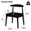  Chaise d'appoint en bois massif-348766260