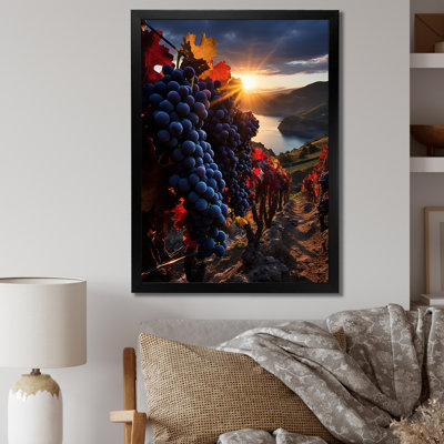 " Scenic Vivid Vineyard I "
