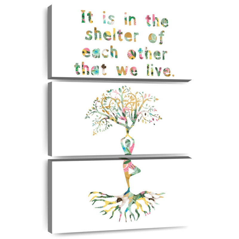 Tergel Yoga Tree, 74" H x 48" W