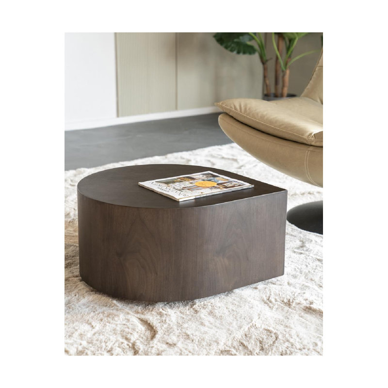 Jules End Table, Dark Brown