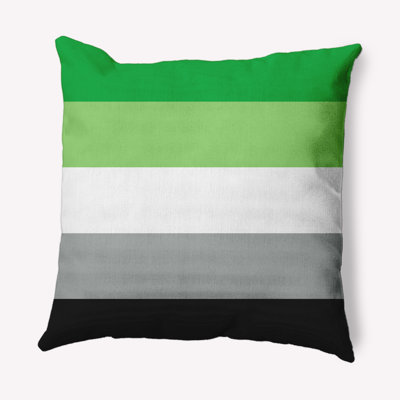 Aromantic Flag Decorative Throw Pillow