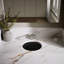 Verticyl Ceramic Vitreous China Circular Undermount Bathroom Sink with Overflow-7354793