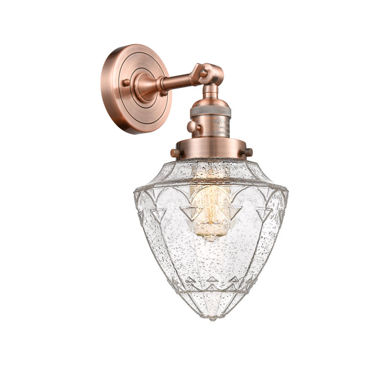 Jaydenjames Armed Sconce, Antique Copper