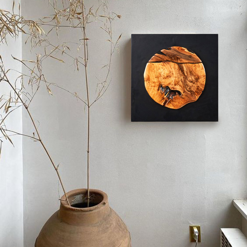 Wall Decor on Solid Wood