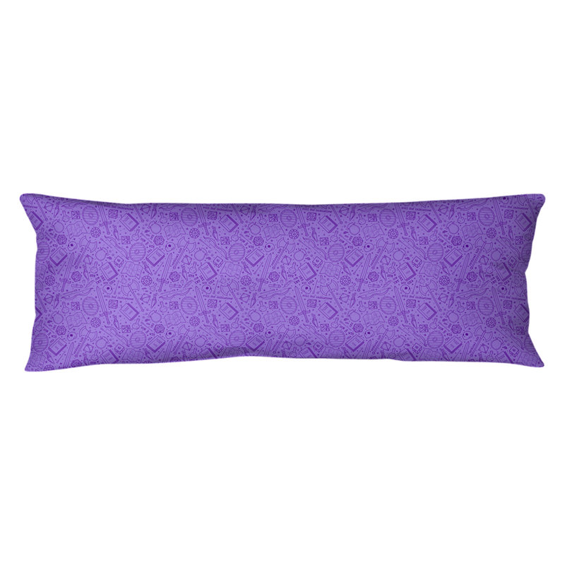 Coussin lombaire rpg, Bourre en polyester, Mauve