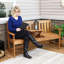 Banc de jardin en bois Rawlings