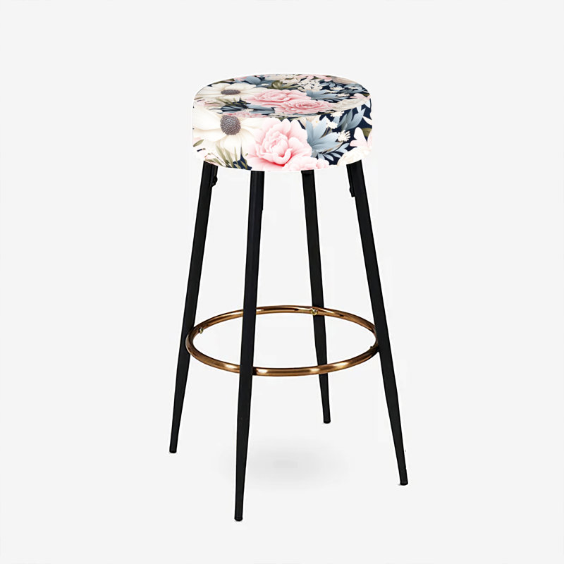 Ensemble de 2 tabourets de bar Boho
