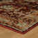 Tapis rouge / orange Tuma