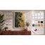 Bamboo in Gold Japandi - Wrapped Canvas-2009471190-2009471199