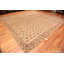 One-of-a-Kind Rectangle 14'3" X 14'8" 1900s Wool Area Rug in Brown/Beige