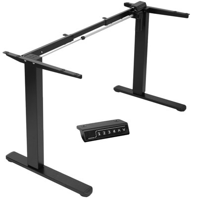 Electric Stand Up Desk Frame with Rear-set Legs (DESK-100E-RB series) by Vivo