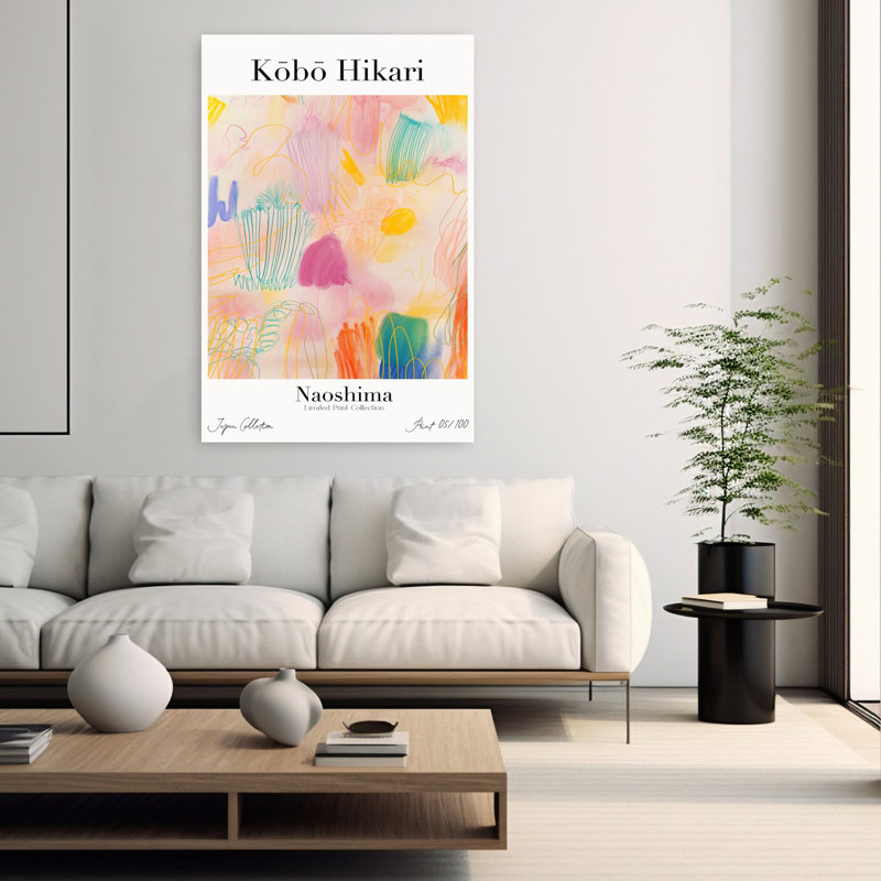 Contemporary Art Contemporary Wall Art 1 Piece Wrapped Canvas Wall Art, 152.4 cm H x 101.6 cm W