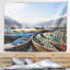 Tapisserie colorée sur le lac Pokhara-28496859
