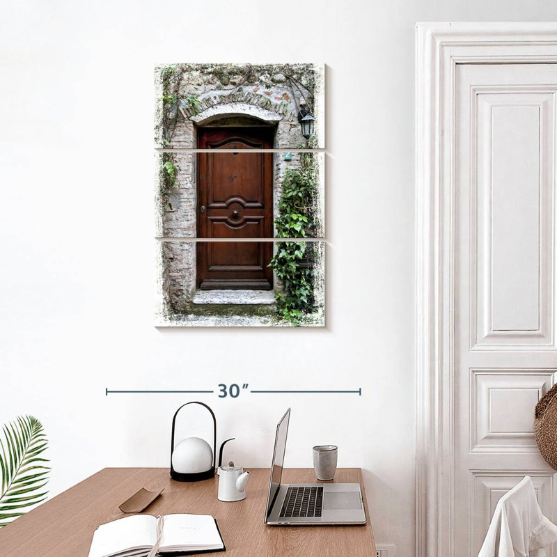 Lilie Doors Of Europe II, H 32 po x l 20 po