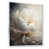 White Floater Framed