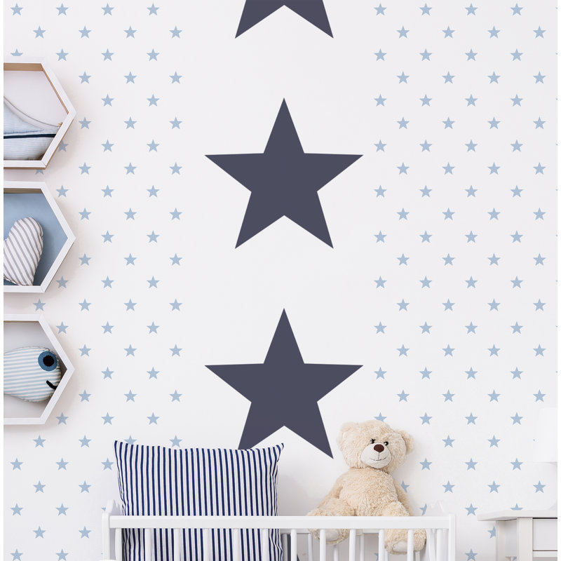 10m x 53cm Matte Wallpaper Roll, Navy Blue
