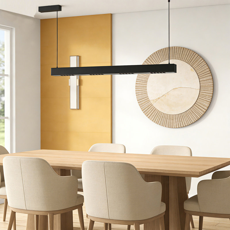 47" Dimmable Up & Down LED Linear Pendant Light
