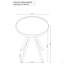 Table de bout ronde avec plateau en verre et marbre-131142418-131142420-131142422