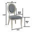 Ensemble de 2 chaises d'appoint Transition