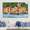 «Town By Sea», reproduction de photo sur toile tendue