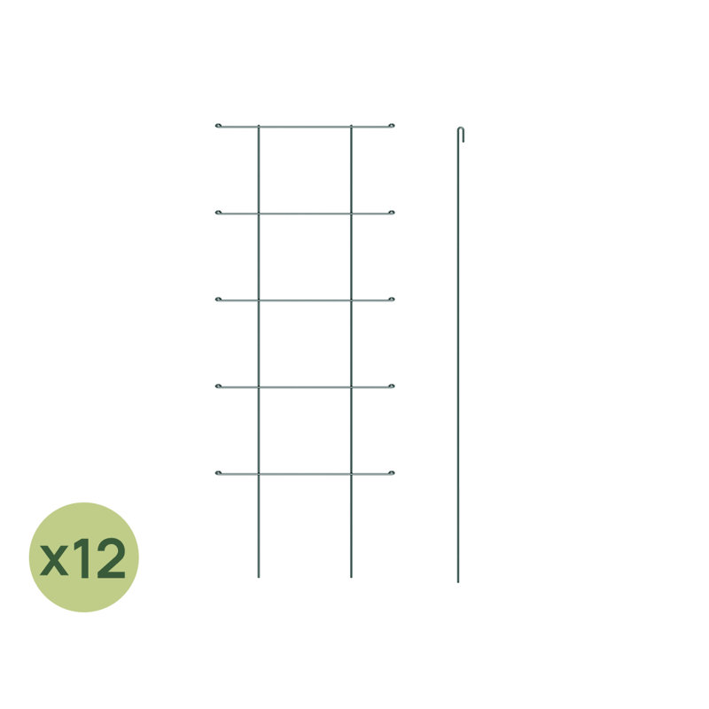 12-Panel Modular Metal Garden Trellis