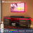 66" TV Stand for TVs Up to 75", Entertainment Center with Music Sync LED Lights, Media Console Table Storage Cabinet-202101783