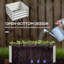 Lit de jardin surélevé 2 pièces 2 pi x 2 pi x 1 pi-1040684456