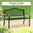50'' L Metal Outdoor Bench