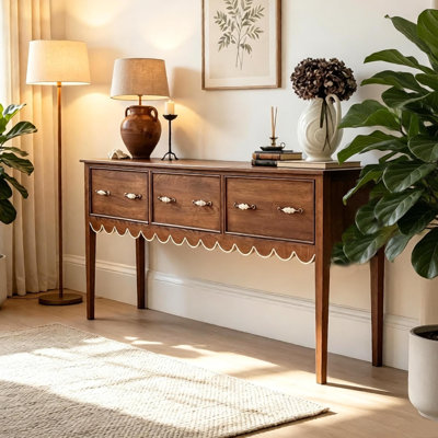 Console à tiroirs de style français
