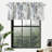 Floral Scalloped 52'' W Window Valance in-66606452-66606453