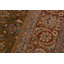 Tapis brun / rouge / beige en laine noué à la main 8 pi 2 po x 10 pi 3 po Abagail