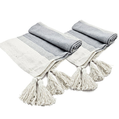 50X60" Conrad Grey Throw Blanket