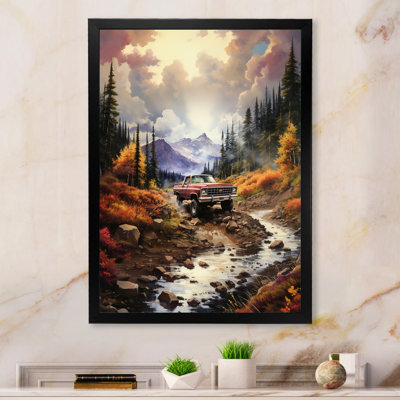 Artane brun, camionnette Mountain Majesty III - impression