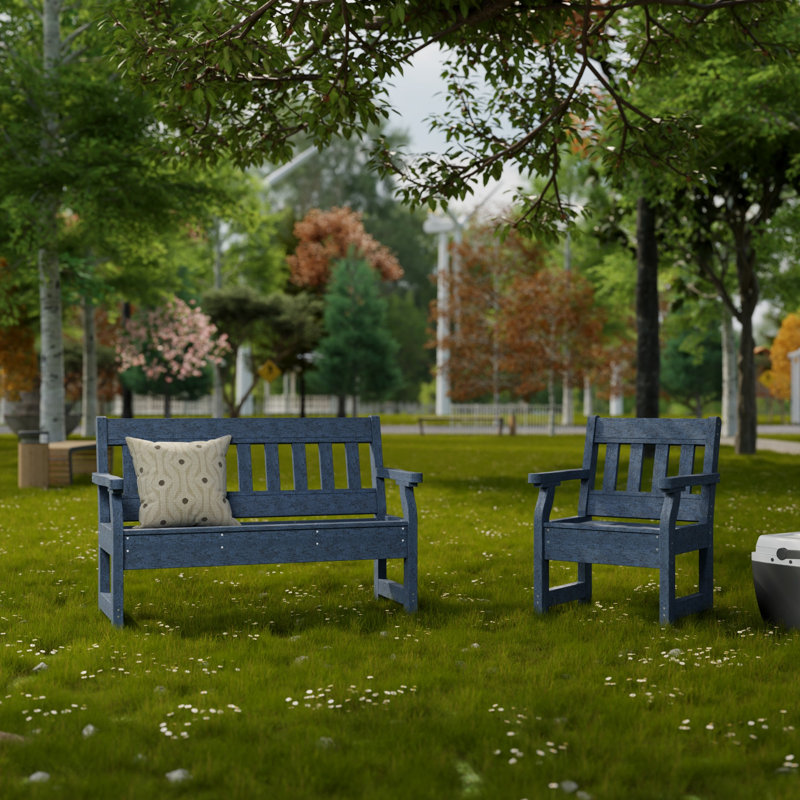 Chaise de jardin Heritage, Bleu patriote