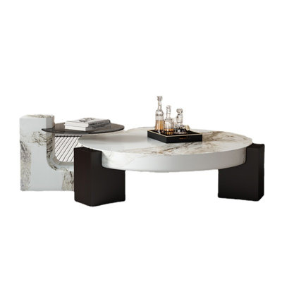 Marble Top Nesting Coffee Table