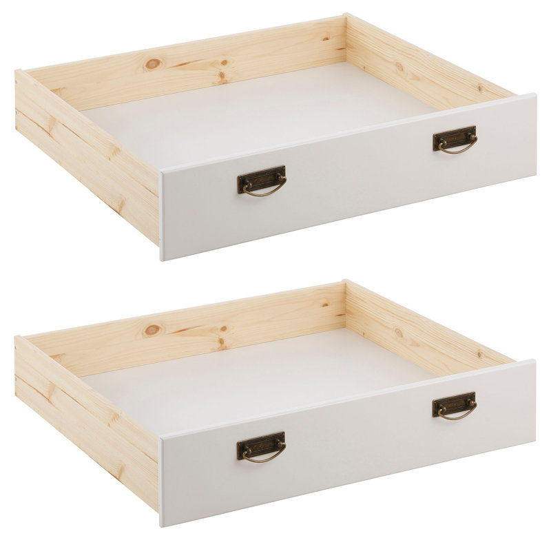 France Underbed Storage Drawers, Oiled