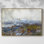 " View of Rouen from the Cote Sainte " Mixed Media and Black and White Photography Print
