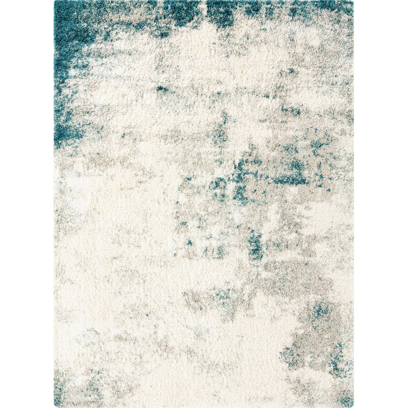 Performance Abstract Indoor Rug, Rectangle 9' x 12'