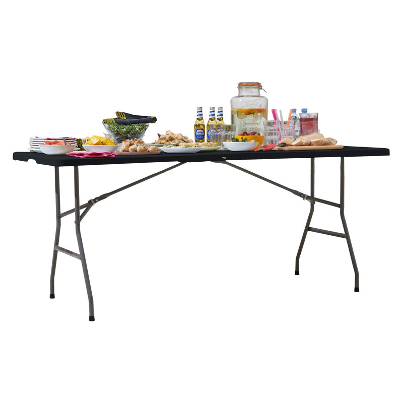 Ridgevale Folding Outdoor Camping Table , 180cm cm W 60cm cm D