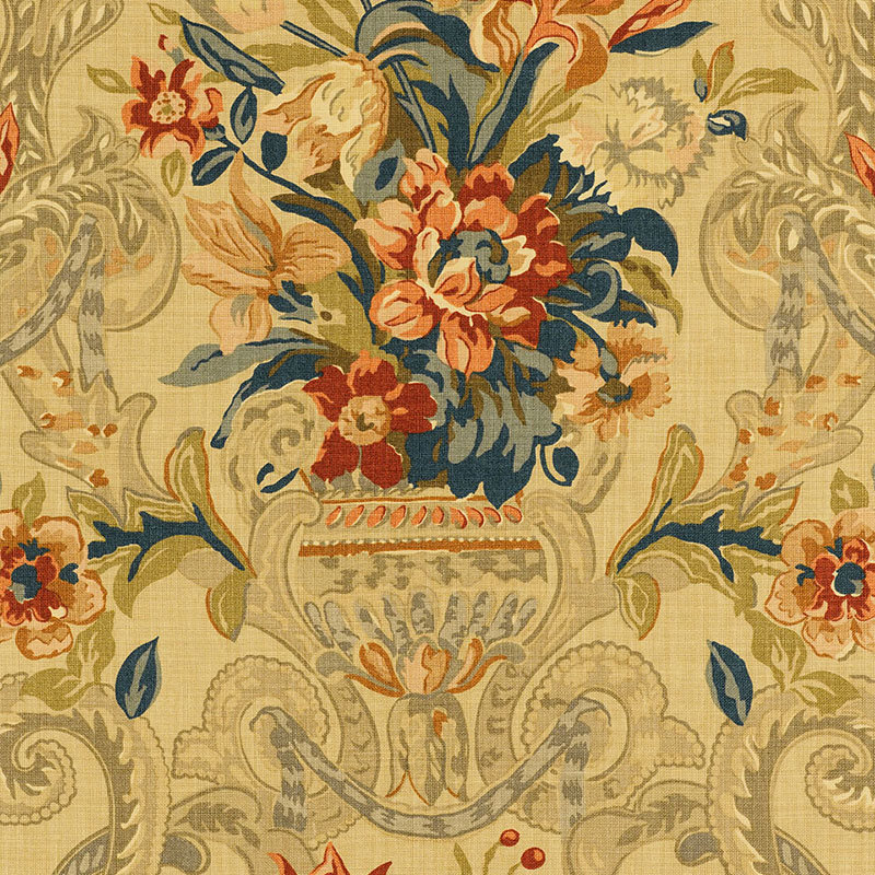 Tissu vase Aylesbury, Document
