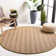 Auckland Bamboo Slat/Seagrass Natural/Olive Area Rug