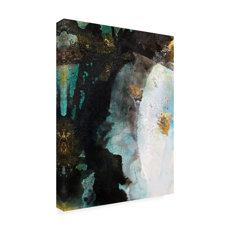 Œuvre sur toile, «ologic rend la lumière encore plus belle », H 19 po x l 14 po