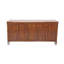 Tree of Life Solid Wood 4 Door White Antique Cabinet