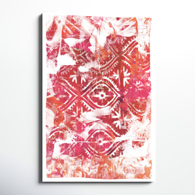 «Global Fuchsia II», impression sur toile