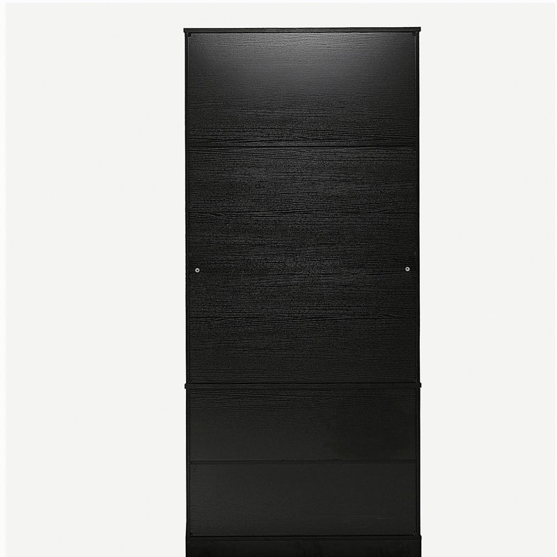 Armoire de rangement 72 po Modern Wavy Kitchen