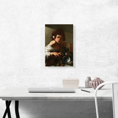 " Boy Bitten By A Lizard 1596 " by Caravaggio Painting Print