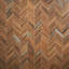 Eternal 9x20 Chevron Matte Wood Look Porcelain Mosaic Tile