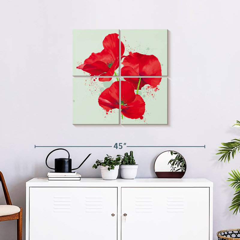 Harnek Crimson Poppies
